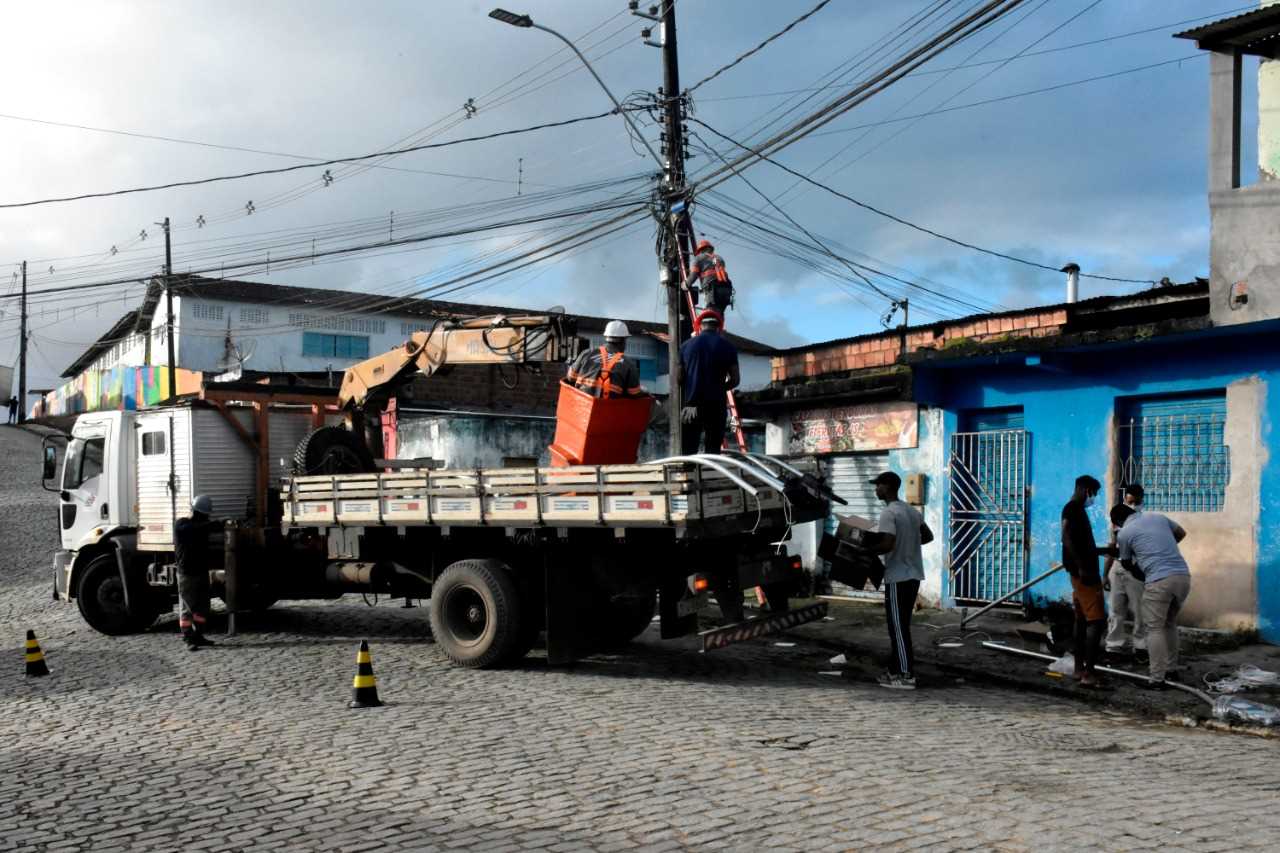 Camacã: Prefeitura começa a implantar Luminária de Tecnologia LED em toda a cidade